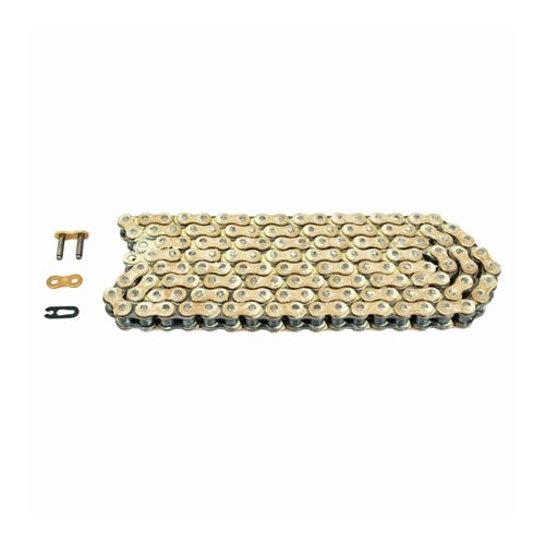 Chaine moto afam 428 118 maillons mx racing or (a428mx-g 118l)