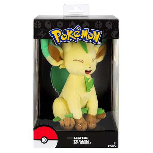 TOMY Peluche Pokemon Leafeon 20 cm Peluches Peluche Achat prix fnac
