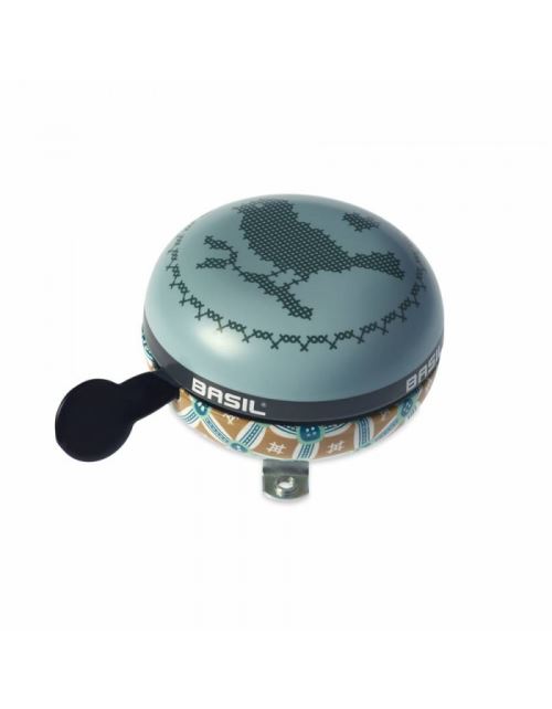 Sonnette timbre basil boheme vert jade diam 80mm (vendu a l'unite)