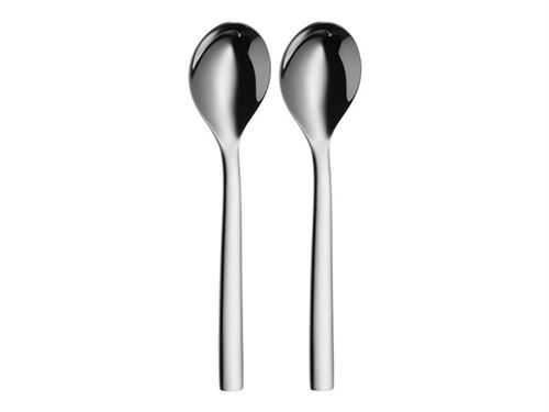 Wmf nuova cuillère à céréales set 2 pièces acier inoxydable cromargan 18 10 poli lave-vaisselle longueur 16,5 cm