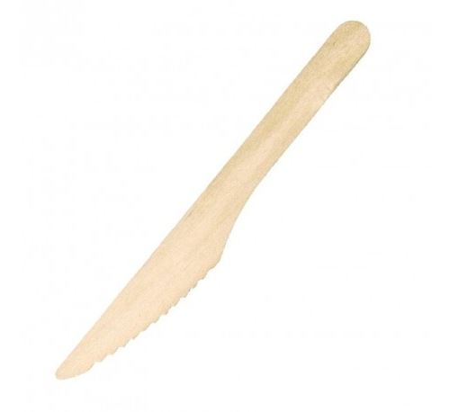 Couteau en bois Biodégradable 165 mm - x 100 - Fiesta Green - Bois