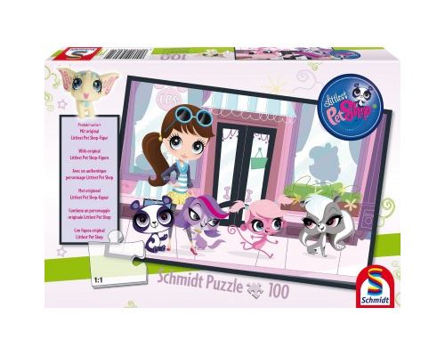 Puzzle 100 Pièces : Littlest Pet Shop - Shopping, Schmidt Spiele