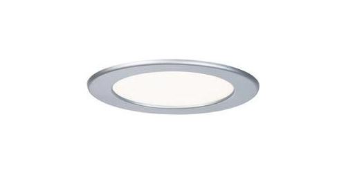 Spot encastrable LED pour salle de bain blanc chaud Paulmann 92074 12 W chrome