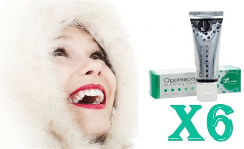 First White - 6 Dentifrices Blanchiment Dentaire De 30 Ml