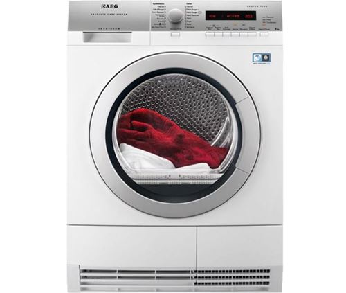 Aeg T76788Ih1 - Sèche-Linge - Largeur : 60 Cm - Profondeur : 60 Cm - Hauteur : 85 Cm - Chargement Frontal