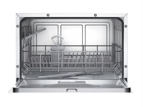 Bosch Lave-vaisselle compact pose libre SKS50E32EU Serie 2/A+/174 kWh/an/6 couverts/technologie ActiveWater/capteur de charge Weiß