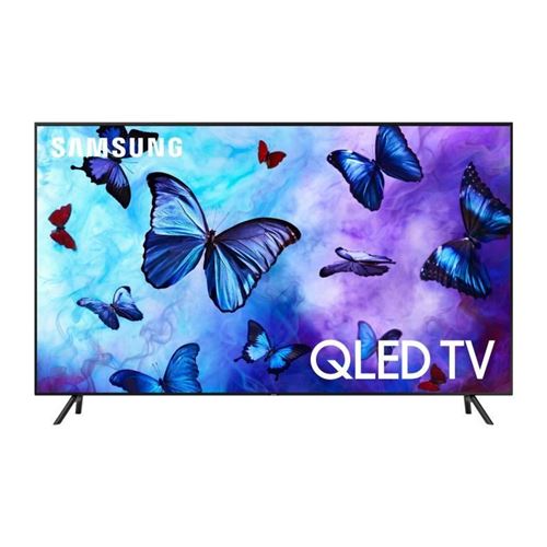 Samsung QE55Q60RAT - 55 Klasse Q60R Series QLED TV - Smart TV - 4K UHD (2160p) 3840 x 2160 - HDR - Quantum Dot technology, Supreme UHD dimming - houtskoolzwart
