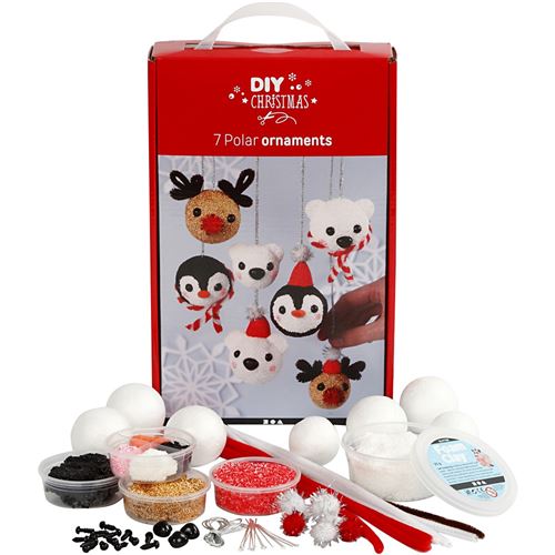  Foam Clay D&eacute;corations polaires, 1set- - P&acirc;te &agrave; modeler