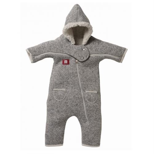 Combinaison t-zip 0-6 mois gris - red castle