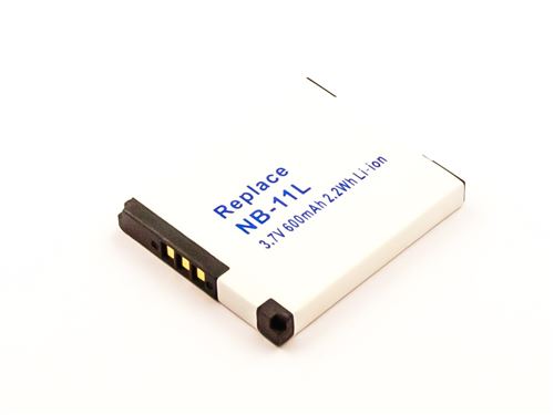 Battery similar CAN NB-11L, Li-ion, 3,7V, 600mAh, 2,2Wh