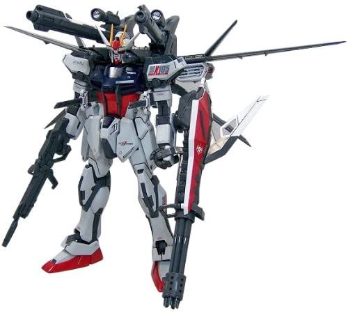 GUNDAM - Model Kit - MG 1/100 - Strike Gundam + IWSP - 18 CM