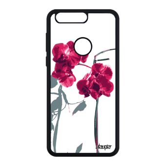 Coque Silicone Honor 8 Orchidée Fleur Love Peinture Amour