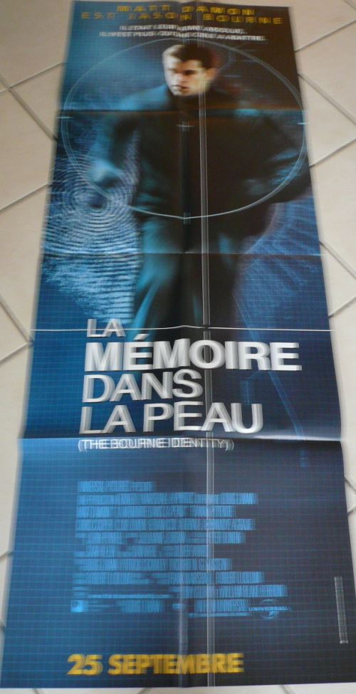 Ma mémoire Dans La Peau AFFICHE CINEMA ORIGINALE
