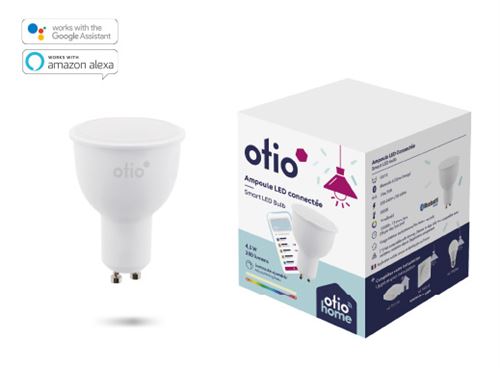 Spot Led Connecte Bluetooth Gu10 4w Otio Autres Achat Prix Fnac