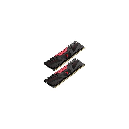 PNY Mémoire PC DDR4 2666, 2KIT, AXR - 16 Go (MD16GK2D4266616XR)
