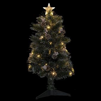 Sapin lumineux en verre LUCY (vert) - La Fée Caséine