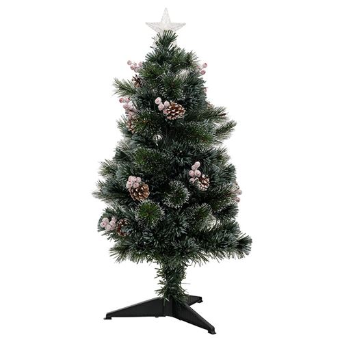 Sapin lumineux en verre LUCY (vert) - La Fée Caséine