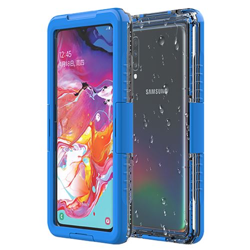 Coque Pour Samsung Galaxy S22 Ultra Frusde étanche Etui de protection Complète-Bleu