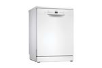 BOSCH SERENITY, Serie 2, Lave-vaisselle pose-libre, Home Connect, 60 cm, Blanc,