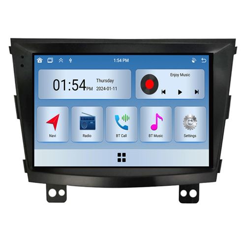 Autoradio RoverOne® Bluetooth CarPlay 2 Din 6Go RAM 128Go ROM pour SsangYong Tivolan Tivoli 2014-2017