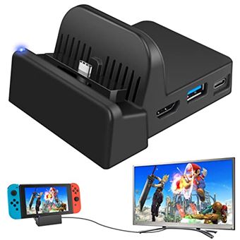 Support de recharge inclinable Nintendo Noir pour Switch - Autre