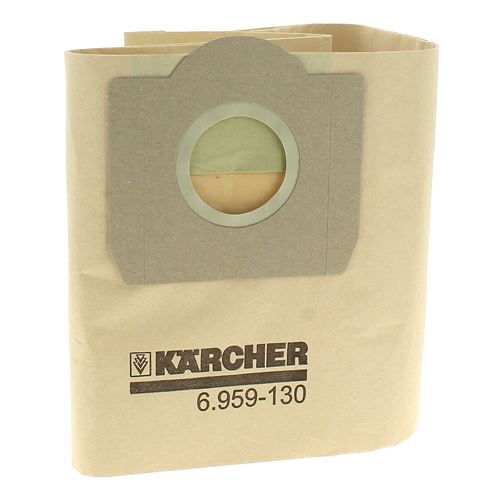 Karcher Sacs filtrant papier WD 1 Compact Battery 5 pcs