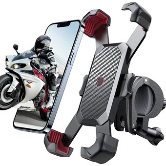 Grefay Support de téléphone pour vélo - Support de téléphone portable pour  guidon de moto - Support de fixation pour guidon de moto - Support avec