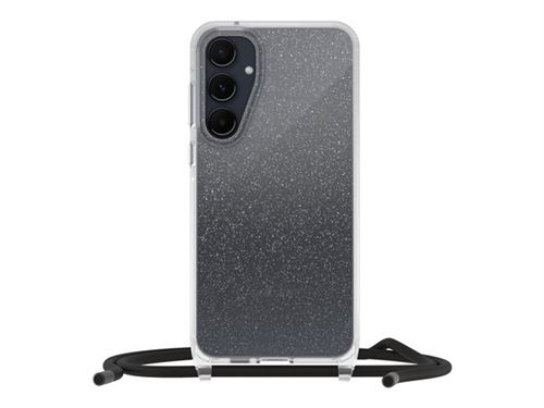 OtterBox React Series - Coque de protection pour téléphone portable - stardust (paillettes transparentes) - pour Samsung Galaxy A55