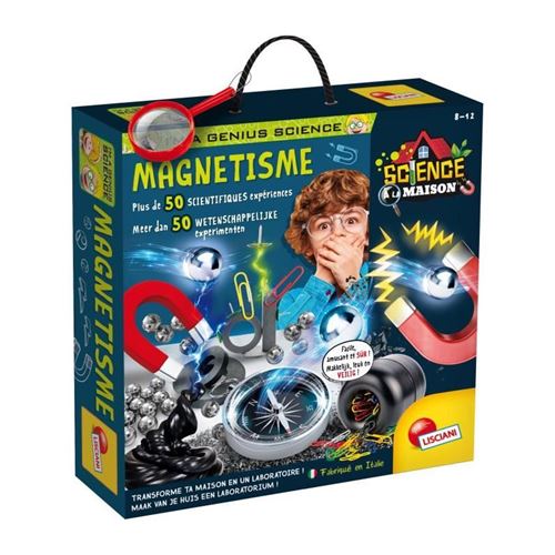 Lisciani Giochi Claires 50 Expériences De Magnétisme - Kit Scientifique - I'm A Genius - Neuf - Image 3