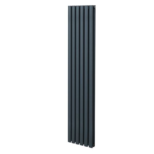 Monstershop Oval Column Radiator – 1800mm x 360mm – Anthracite Grey