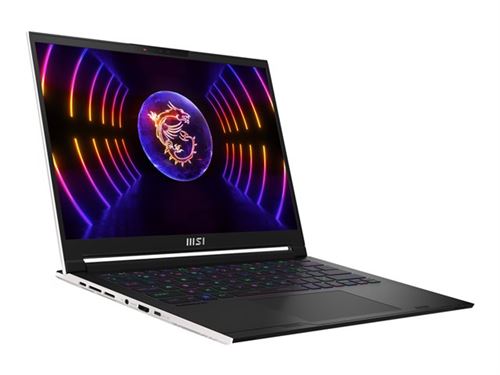 MSI Stealth 14 Studio A13VE-014FR - Intel Core i7 - 13700H / jusqu'à 5 GHz - Win 11 - GF RTX 4050 - 16 Go RAM - 1 To SSD NVMe - 14" 2560 x 1600 (QHD+) @ 240 Hz - Wi-Fi 6E, Bluetooth - blanc pur