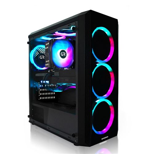 GREED  - MK2 Plus - Gaming PC - AMD Ryzen 7 5700X - 9060 XT - 32GO RAM - 1TB SSD - W11 Pro