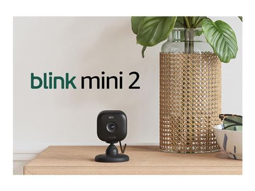 Non Communiqué Blink Mini 2 - Caméra De Surveillance Réseau - Extérieur - Résistant Aux Intempéries - Couleur (Jour Et Nuit) - 1920 X 1080 - 1080P - Audio (Pack De 2)