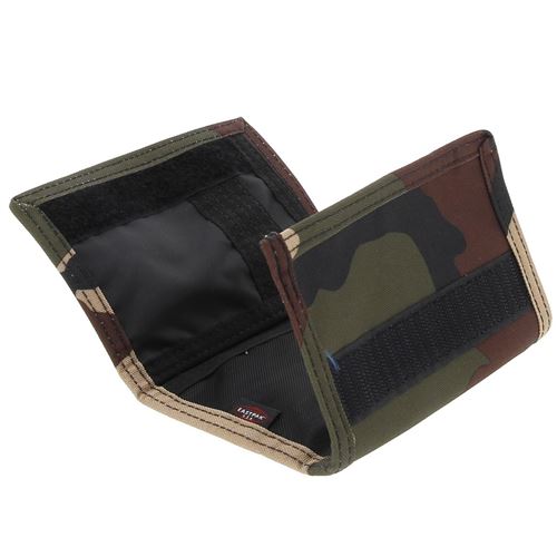 Portefeuille Eastpak Crew camo wallet Kaki Army Taille : Unique