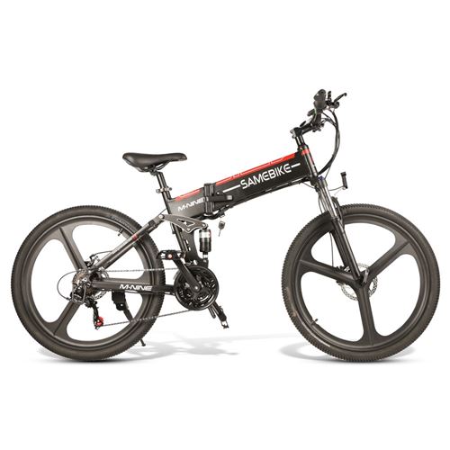VTT vélo électrique Samebike LO26 pliable en alliage d'aluminium 26 pouces