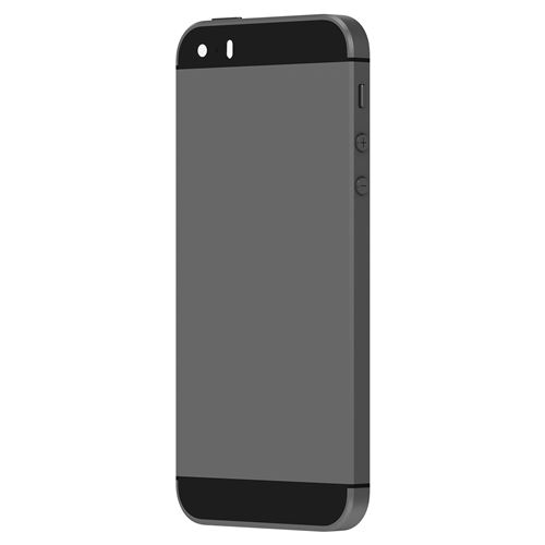 Non Communiqué Noir Châssis Iphone Se Avec Vitre Arrière De Remplacement Clappio