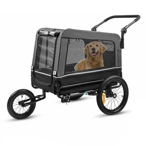 Comparer les prix de BLUMIE Remorque pour animaux 203 x 152 x 50 cm - Charge max 300kg