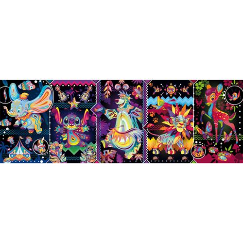 Puzzle Panoramique 1000 Pièces : Disney - Joies Clementoni