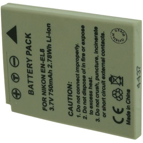 Batterie pour NIKON EN-EL8 - Otech