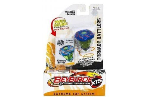 Toupie - beyblade extreme top system tornado lacerta et son lanceur - toupie extrême