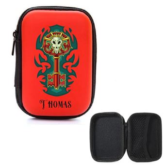 20% sur Pochette range cartes Taperso rouge pour carte pokemon magic motif  monster rond - Porte-cartes - Achat & prix