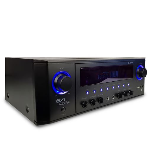 Amplificateur HIFI - Evidence Acoustics EA-5160-BT - STEREO 5.1 KARAOKE  2x50W + 3x20W - Entrée USB SD AUX DVD FM