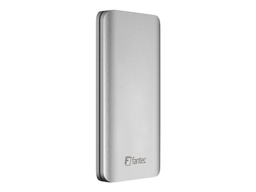 FANTEC ALU31mSATA - Storage enclosure - mSATA - mSATA - USB 3.1 - zilver
