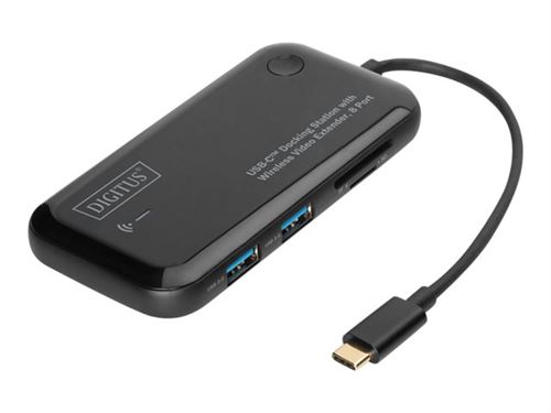 DIGITUS DA-70890 - Station d'accueil - USB-C - VGA, HDMI