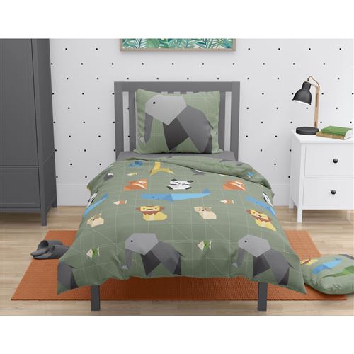 Origatoon parure de couette enfant 100% coton