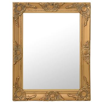 vidaXL Wandspiegel barok stijl 50x60 cm goudkleurig320317 - 1