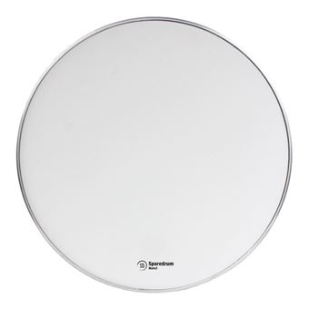 Sparedrum M2W14 Peau 14'' Mute 2 Plis Mesh Silencieuse Blanc Peaux Mesh (silencieuses) - 1