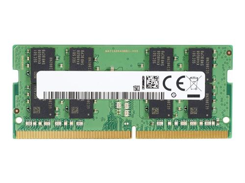 Hp - Ddr4 - Module - 4 Go - So Dimm 260 Broches - 3200 Mhz / Pc4-25600 - 1.2 V - Mémoire Sans Tampon - Non Ecc - Pour Elite Slice G2 (Sodimm); Elitedesk 705 G5 (Sodimm); Eliteone 800 G5 , 800 G6, 800 G8; Prodesk 400 G5 (Sodimm), 400 G6 (Sodimm), 600