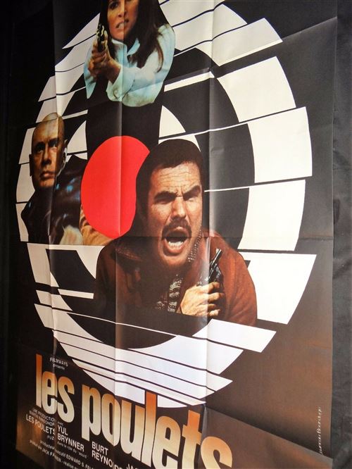 Affiche de Cinéma Originale - Les Poulets - 1972 - Raquel WELCH - 120x160cm