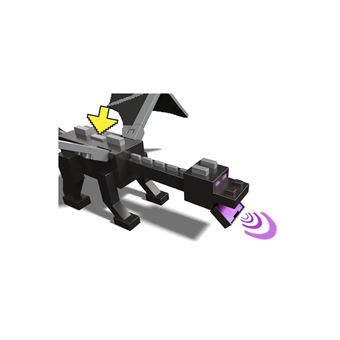 Figurine Minecraft Ender Dragon avec Steve 51 cm - 1